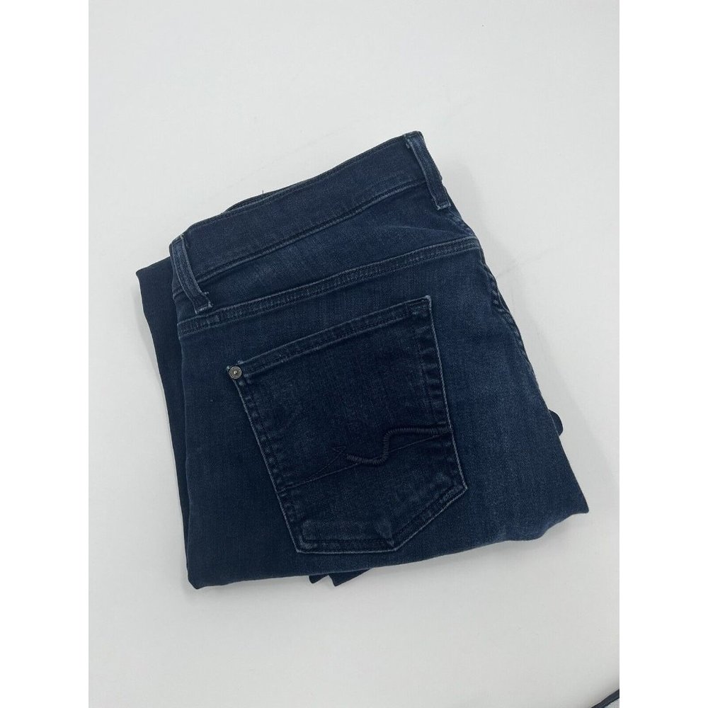 7 For All Mankind Standard Jeans Mens Size 34 X 32 Dark Wash Denim